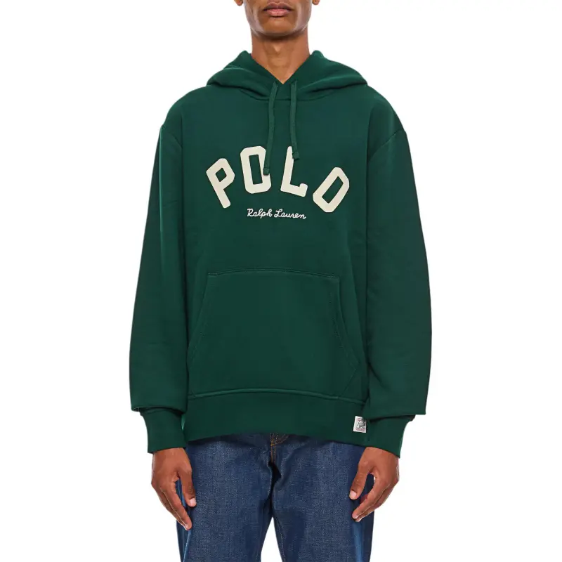 Polo Ralph Lauren Logo Patch Jersey Hoodie-3