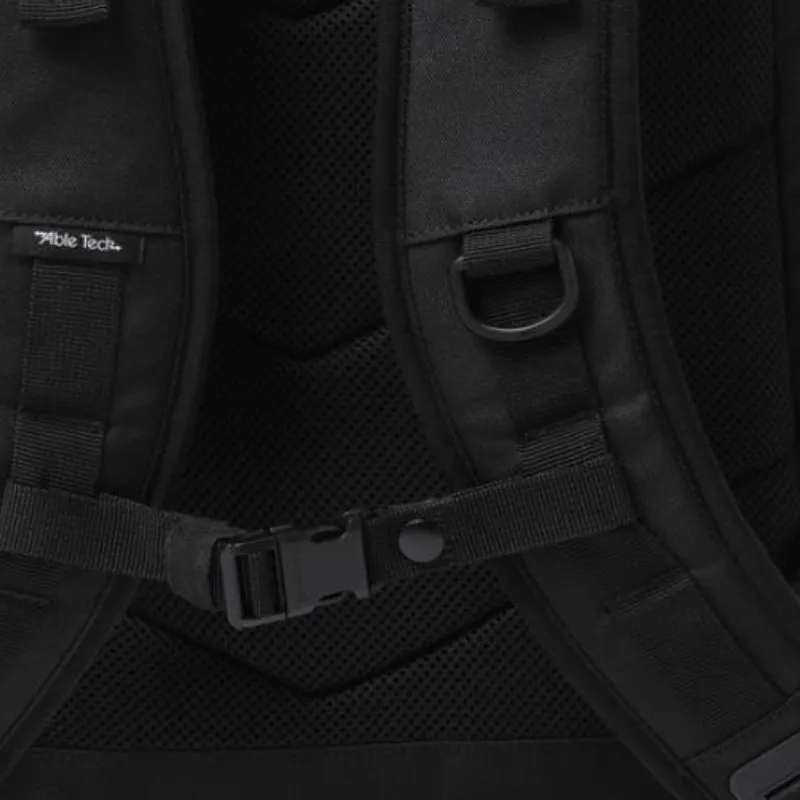 Le Coq Sportif Polyester Backpack Unisex Black-6