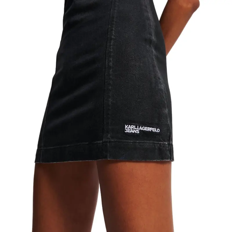 KARL LAGERFELD SS25 Sleeveless Dress Women's Black-4