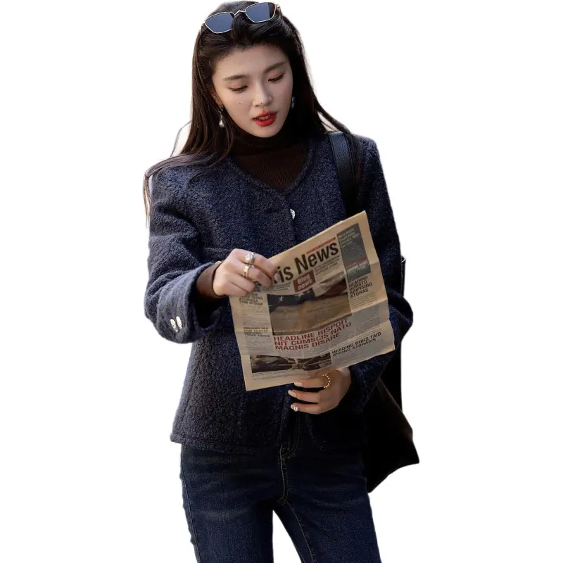 【dme】 Jackets Coats Women's Navy Blue-3