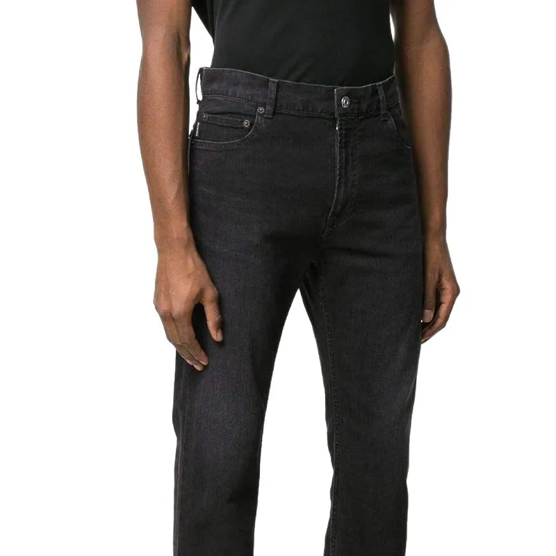 Balenciaga Jeans Men's Black Gray Color-3