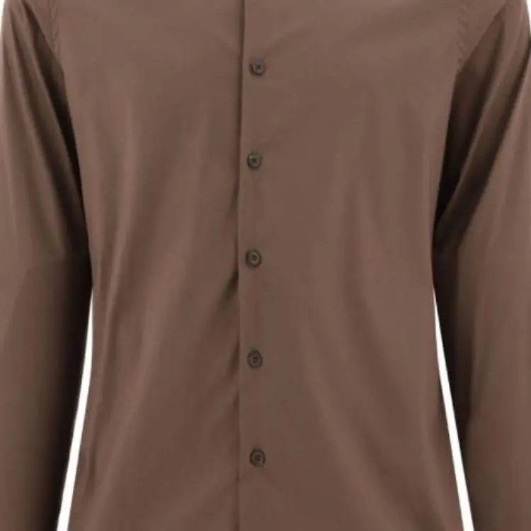 PRADA Shirts Men Brown-5