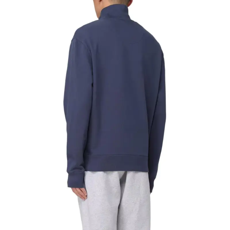 Maison Kitsune Fox Head Patch Half Zip Sweatshirt-3