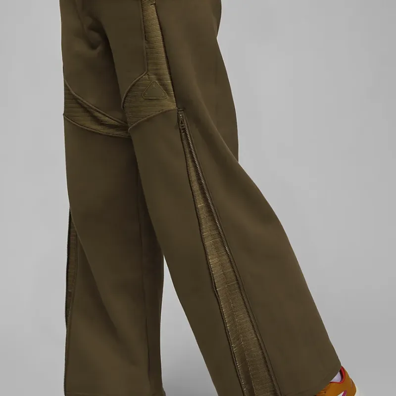 Jordan Knitted Sweatpants Women's Light Olive-3