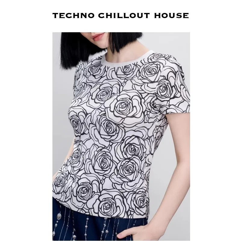TCH T-Shirts Women's White-2