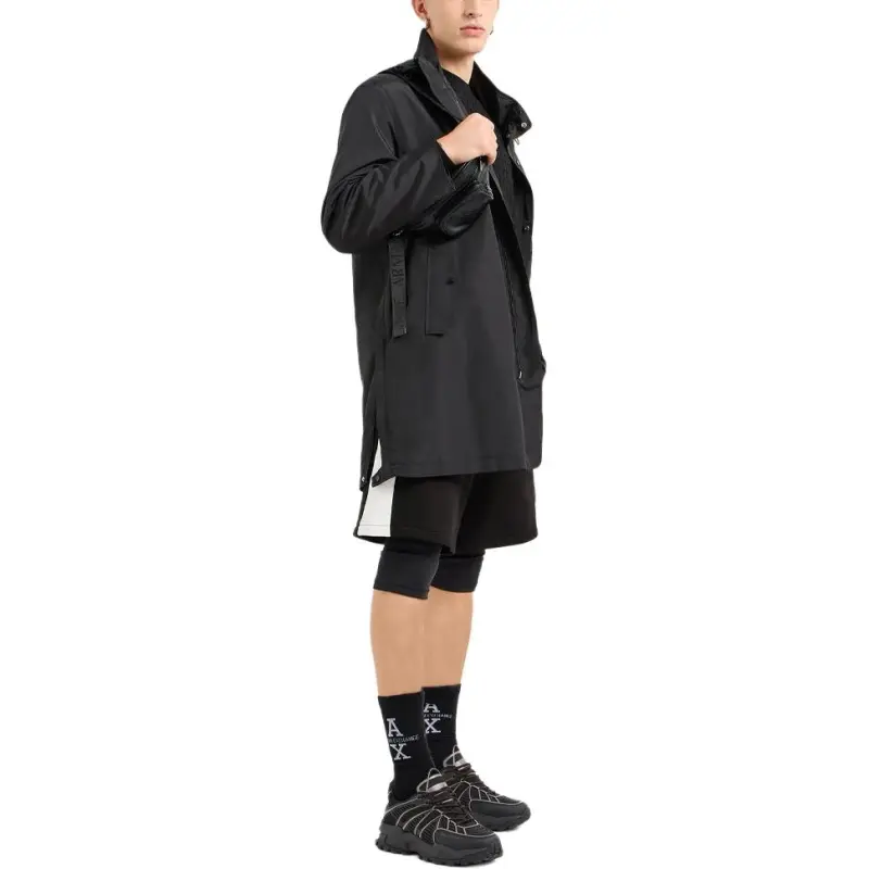 ARMANI EXCHANGEAE SS24 Casual Shorts Men's Black-1
