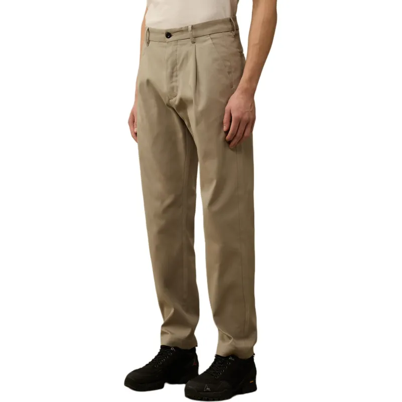 C.P.Company FW24 Casual Pants Men's Beige-2