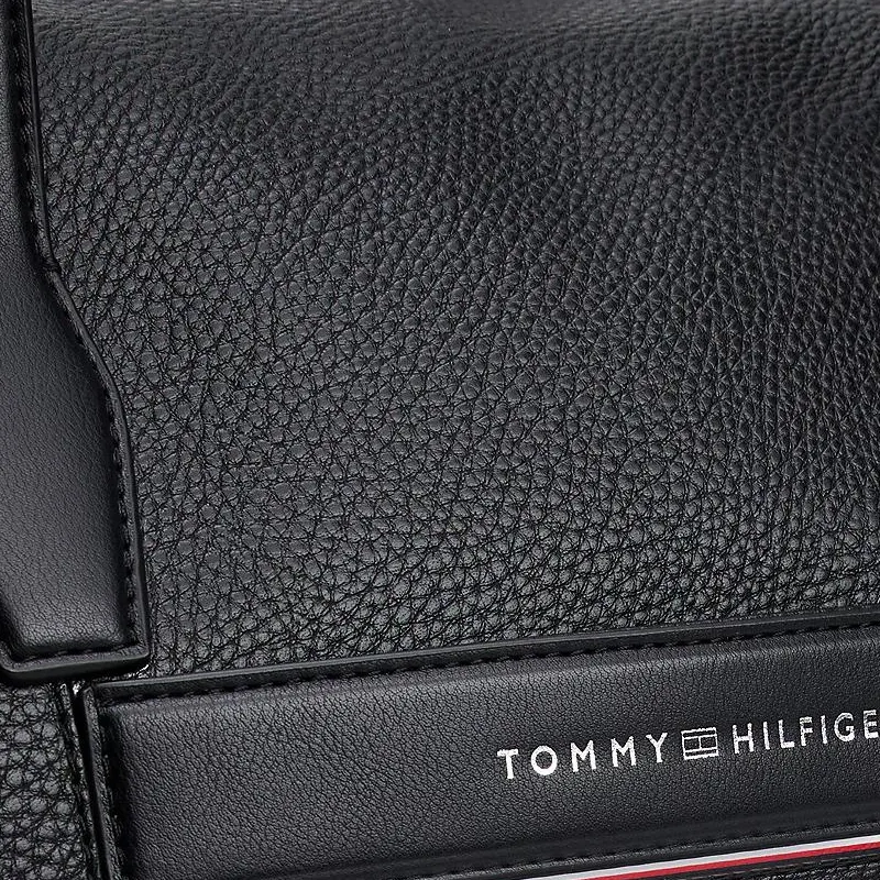 Tommy Hilfiger Pebble Grain Travel Bag Men's Black-2