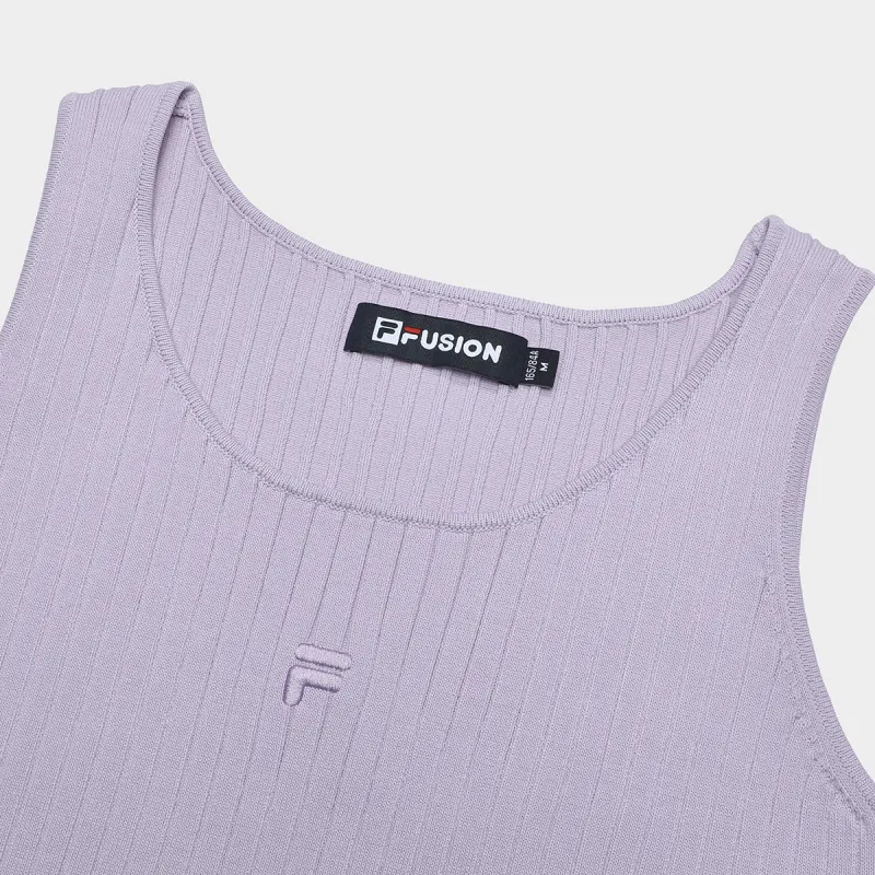 FILA FUSION Long Sleeved Dresses Women's Light Purple-4