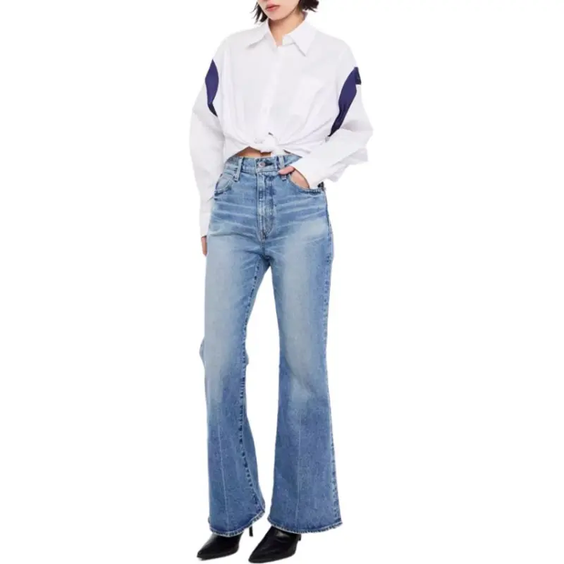 MOUSSY Jeans Women's 110 Blue 3-2