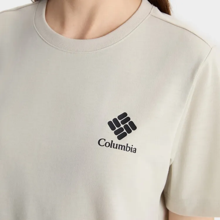Columbia T Shirts Women's Khaki 278-4