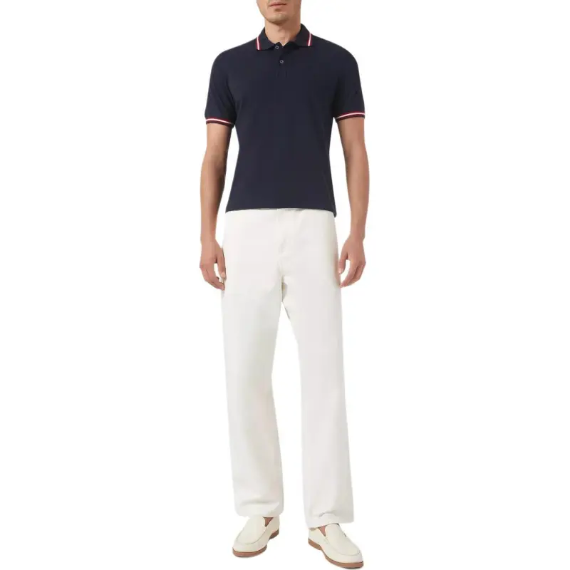 BALLY SS24 Polo Shirt Men's Dark Blue-2