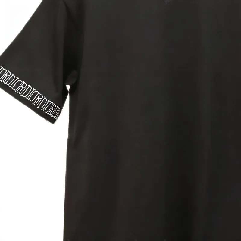 DIOR T Shirts Men Black-2
