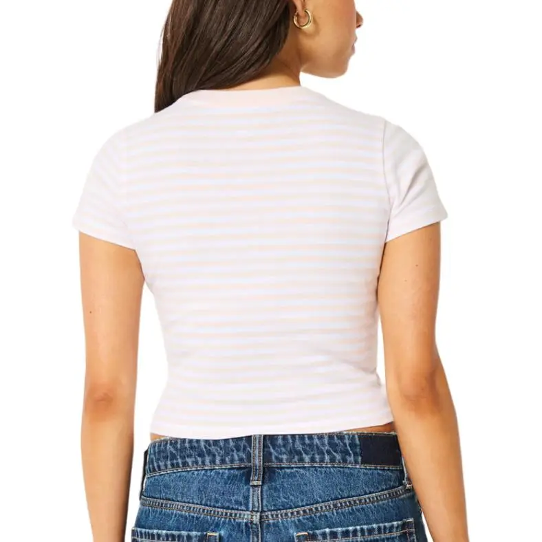 Hollister Regular T Shirt Women's Pink-2