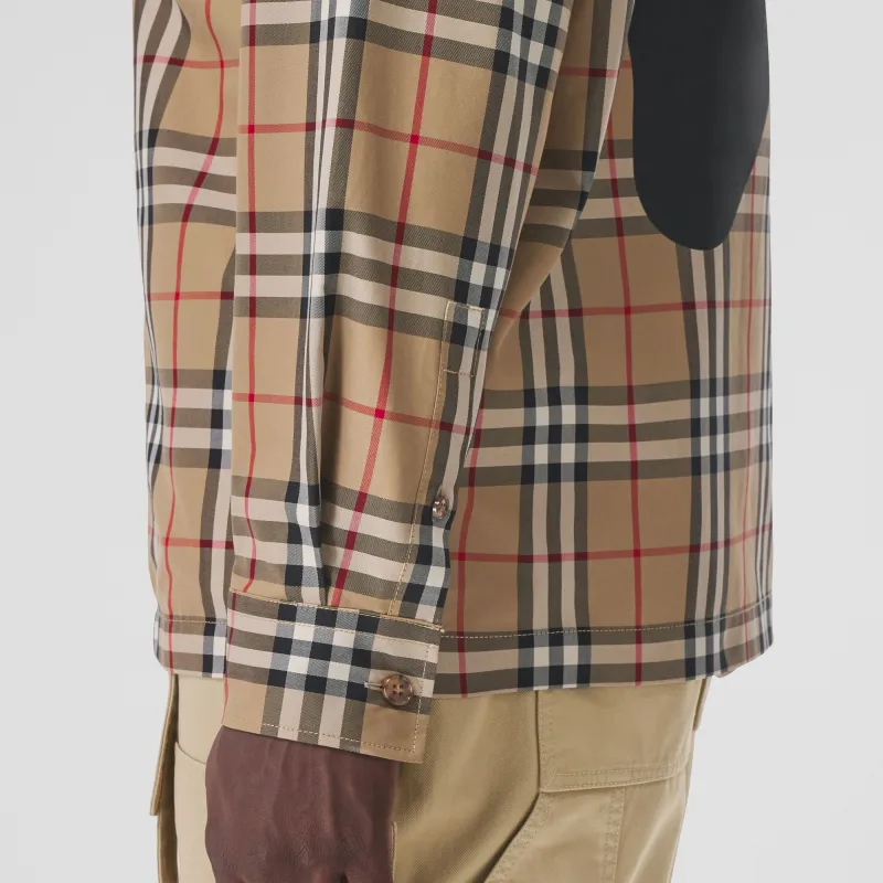 Burberry Shirts Men Beige-4