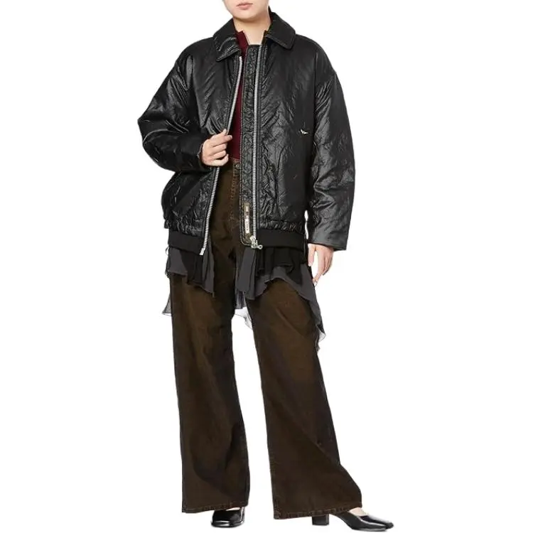 DIESEL Jackets & Coats Women's Black-3