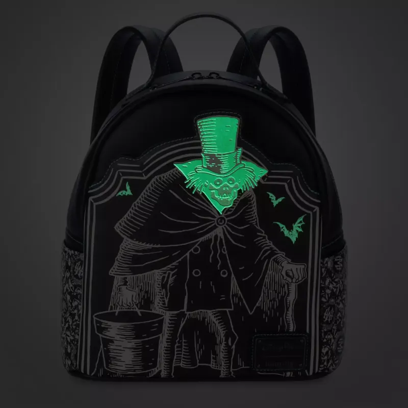 Disney Polyurethane Backpack Mini Unisex Black-1