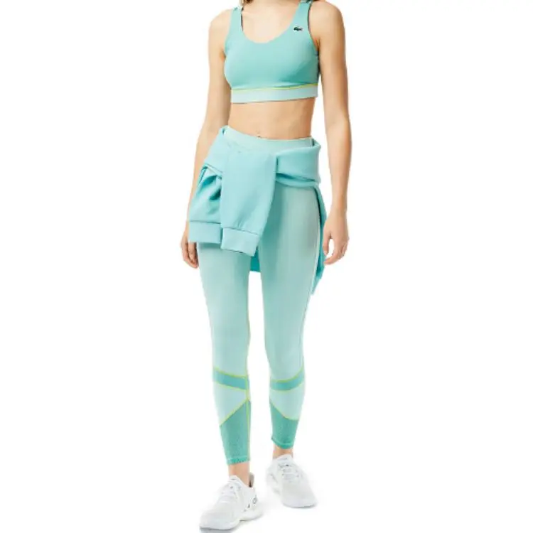 LACOSTE Knitted Sweatpants Women's Green-2