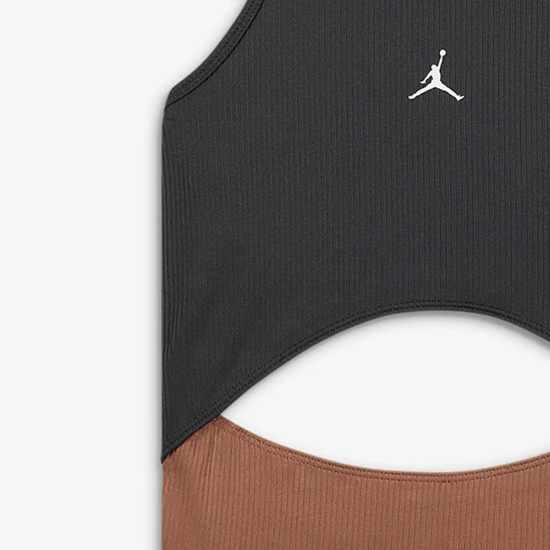Jordan X Travis Scott Cactus Jack Women's Tank Top Asia Sizing Dark Smoke Grey-2