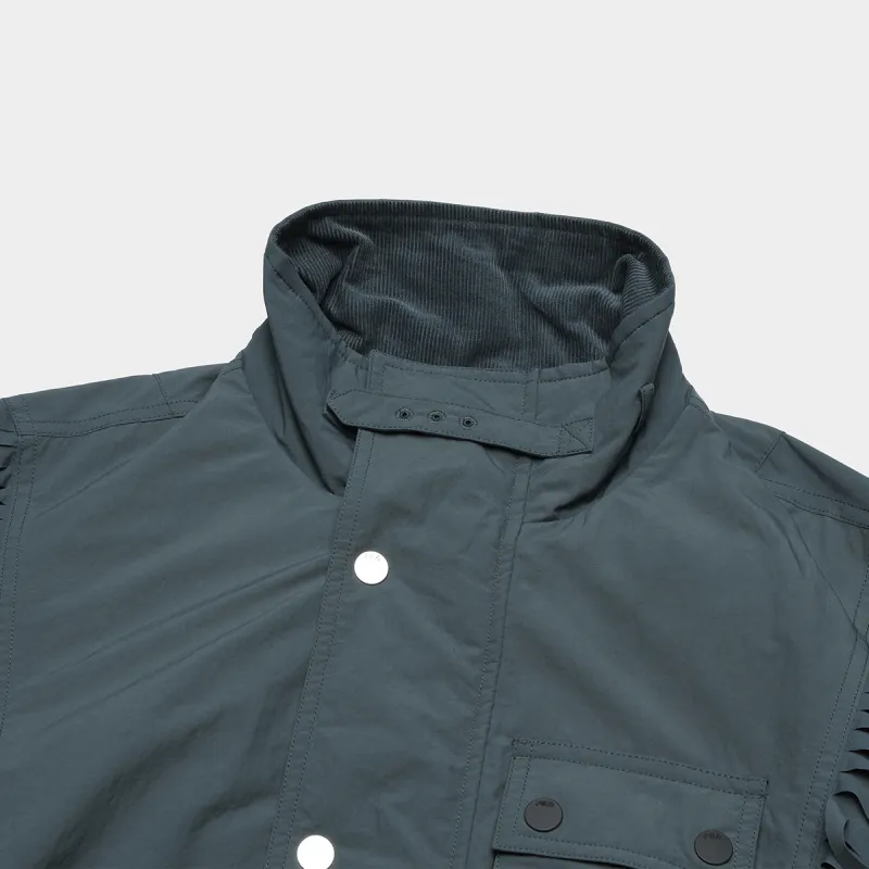 FILA FUSION x FACETASM Puffer Jacket Men's Jade Gray-2