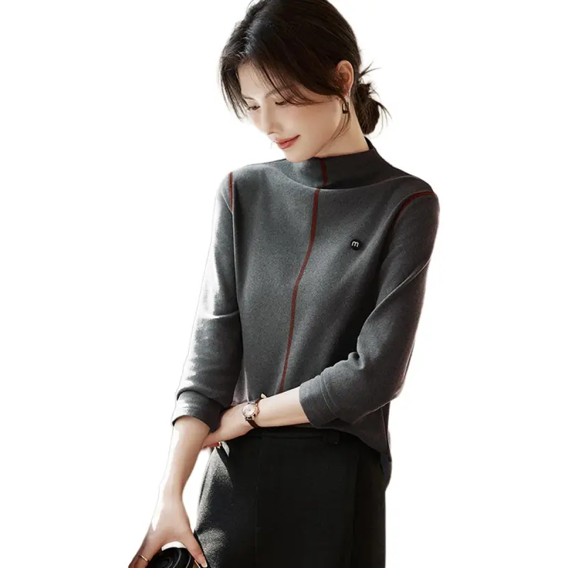 Still Quiet Knitwear Women's Gray-2