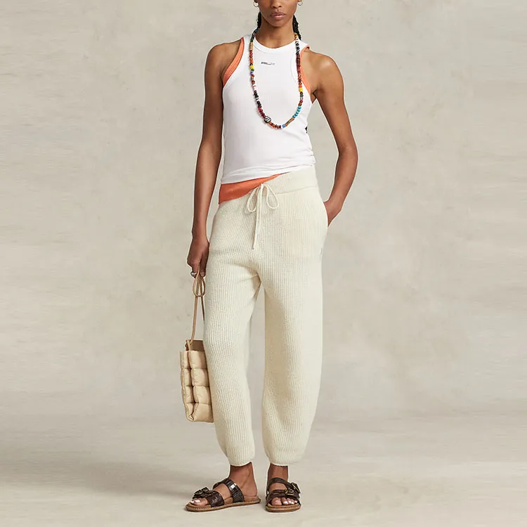 Polo Ralph Lauren Casual Pants Women's White-1
