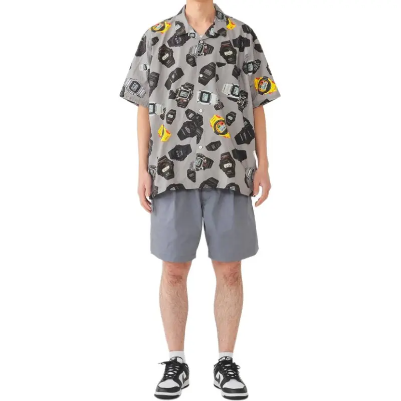 G-SHOCK Shirts Unisex Gray-3