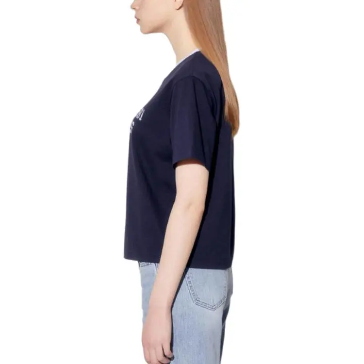 GUESS T Shirt Men's Dark Marine Blue-4