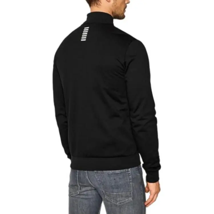 EMPORIO ARMANI Zip Up High Neck Sweatshirt-4