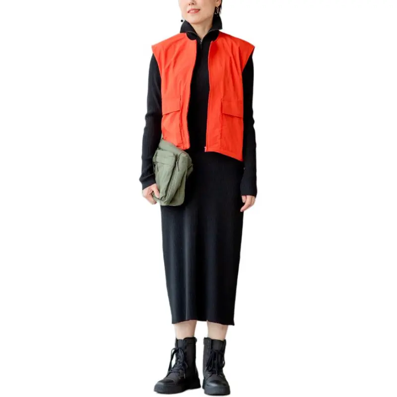 UNIQLO x Clare Waight Keller C Collection SS25 Tank Top Women's Orange-3