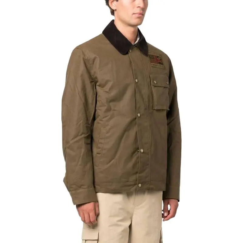 BARBOUR International Workers Wax Jacket-3