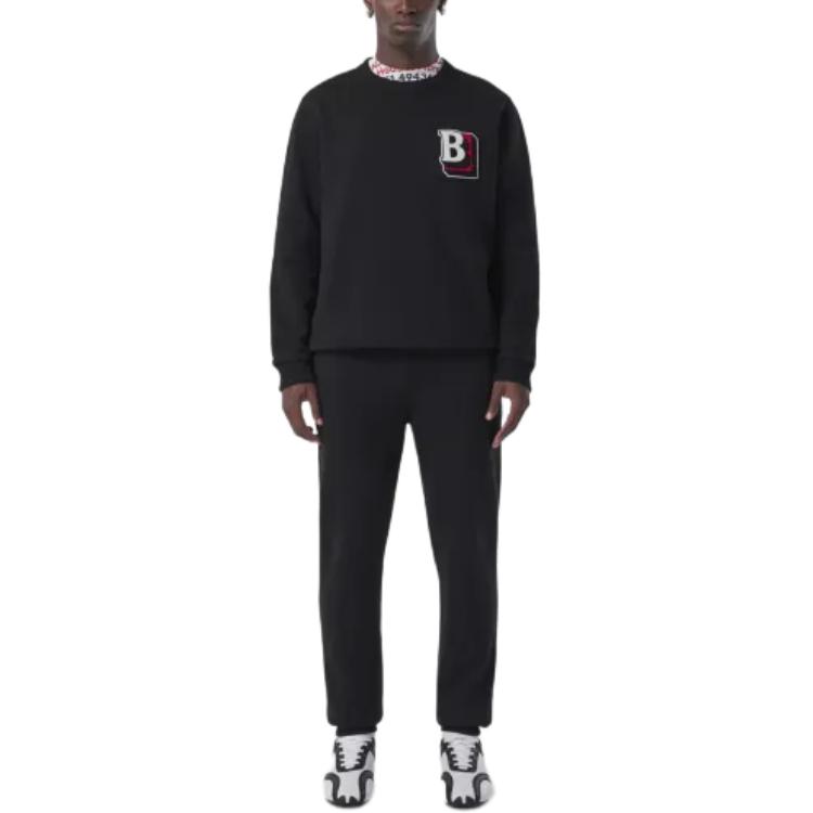 【BURBERRY】SU25-MW-SIC SWEATSHIRT◆8106262163735 Burberry SS22 Sweatshirt Men's Black XS - POIZON