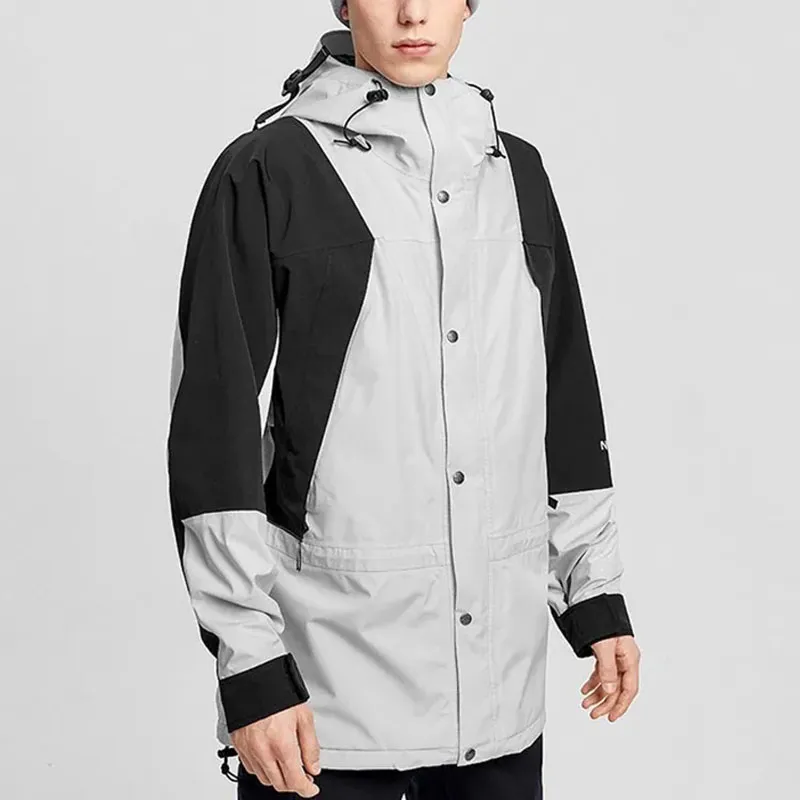 THE NORTH FACE Futurelight Waterproof And Windproof Windbreaker Jacket Unisex Silver Gray Shopping Bag-3
