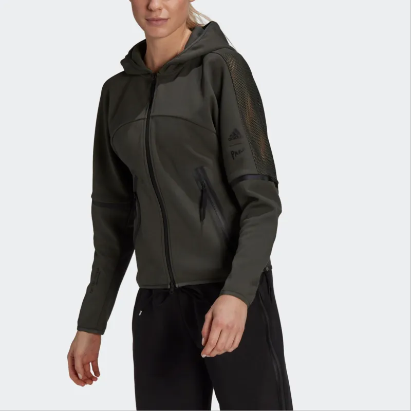 Adidas Jackets Women's Deep Earthy Brown-1