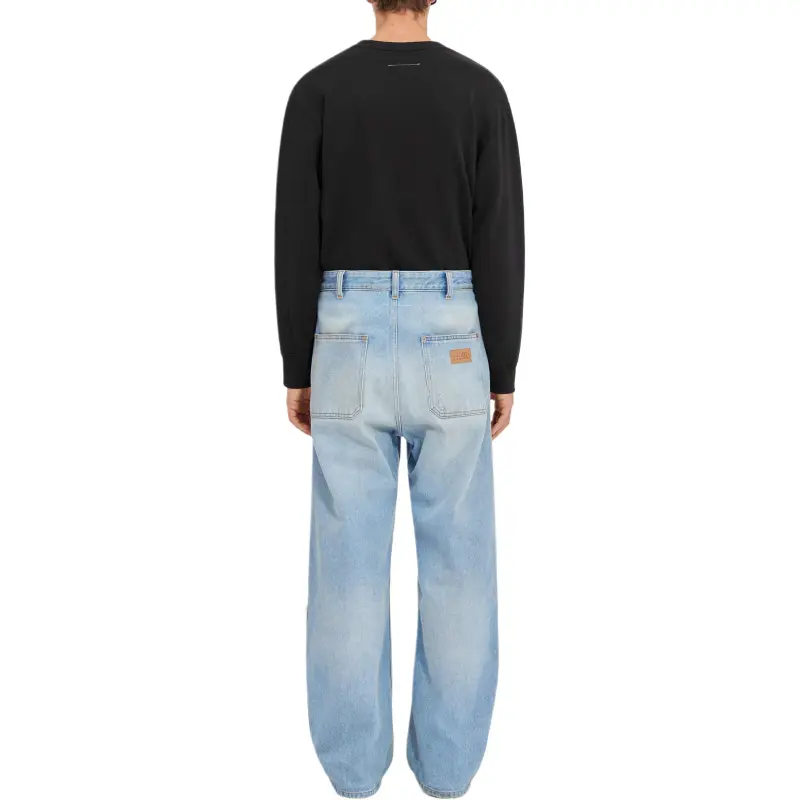 MM6 Maison Margiela Distressed Jeans-3