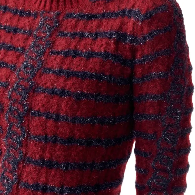CHANEL Sweaters Women's Red-3
