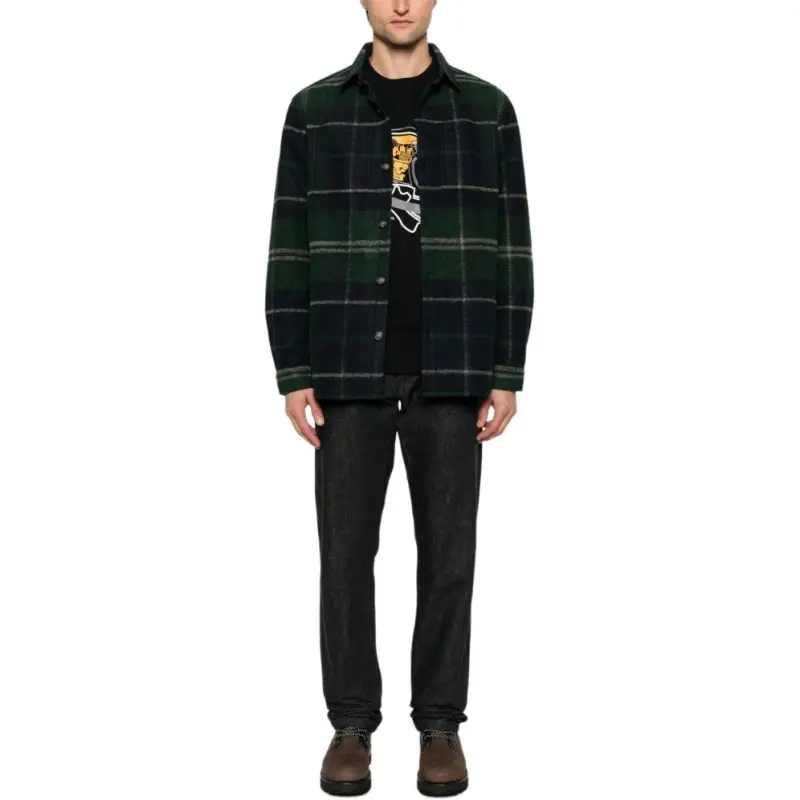 BARBOUR Checked Long Sleeved Overshirt-2