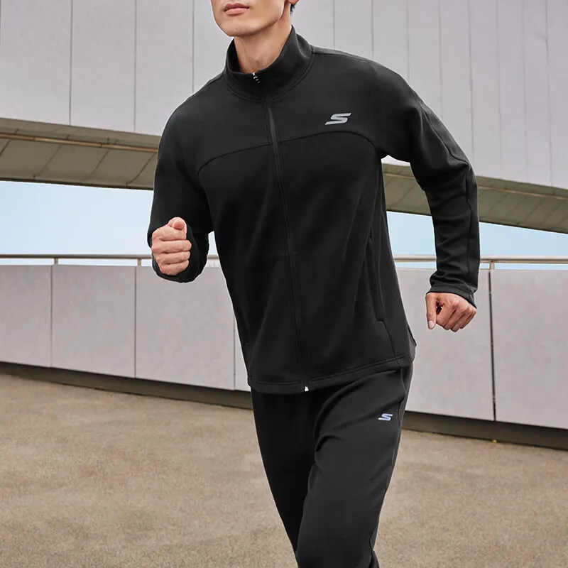 Skechers Jackets & Coats Men's Carbon Black-3