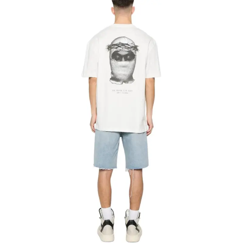 IH NOM UH NIT Mask print T shirt-1