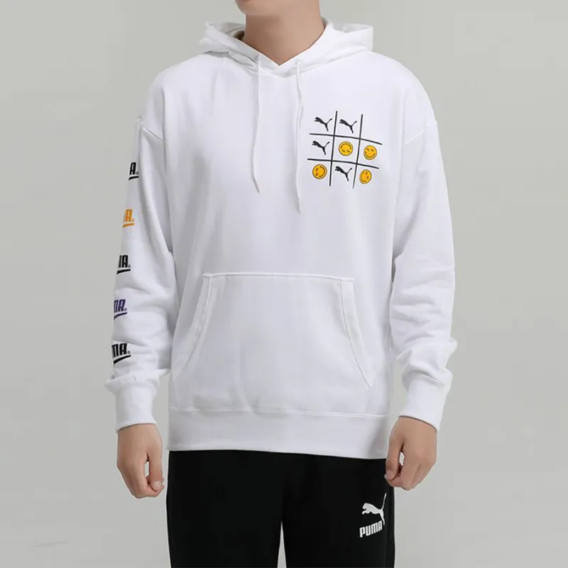 PUMA Sweatshirts Men White-2