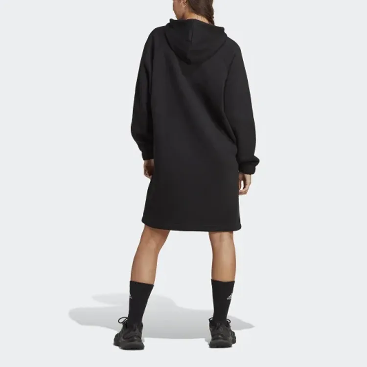 Adidas Long-Sleeved Dresses Women's Black-1
