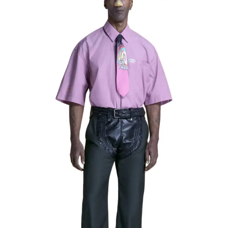 Martine Rose Short Sleeved Buttoned Shirt-4