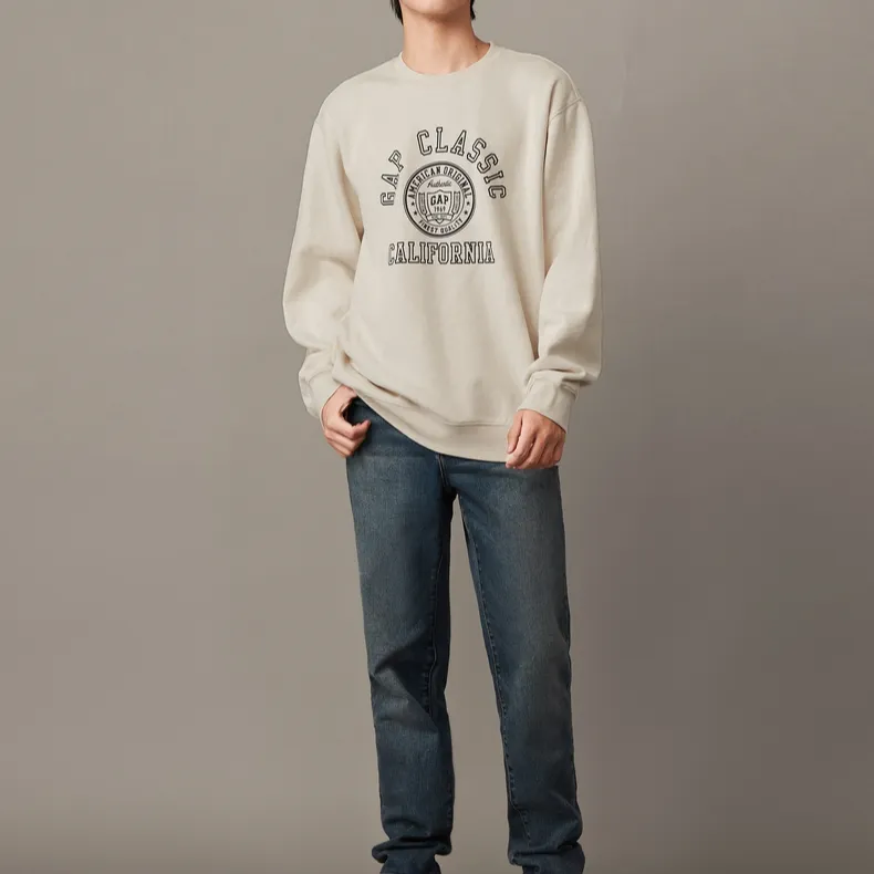 GAP Sweatshirts Unisex Beige-1