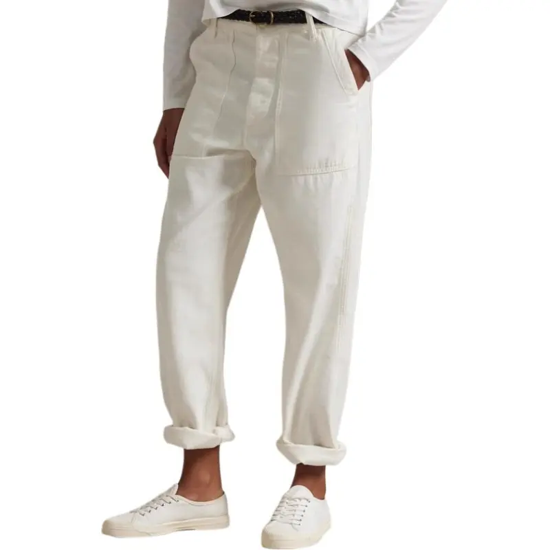 Polo Ralph Lauren SS25 Casual Pants Women's White-2