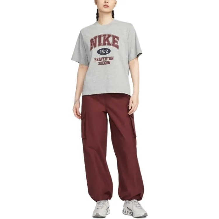Nike Sportswear Regular T Shirt Women's Gray-2