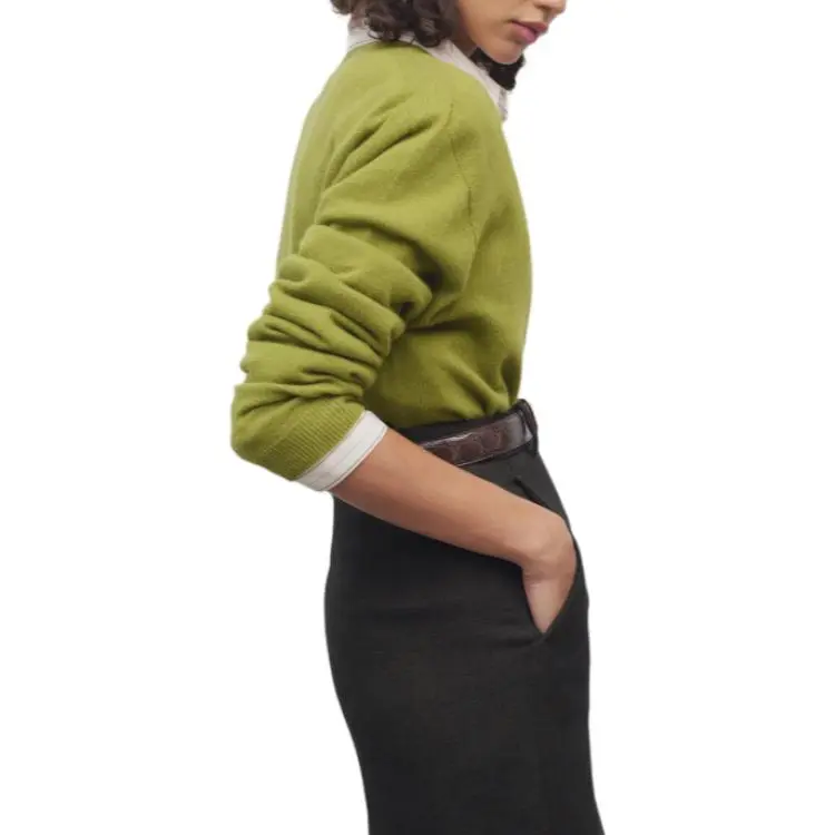 THE ROW Isaora V Neck Jumper-4