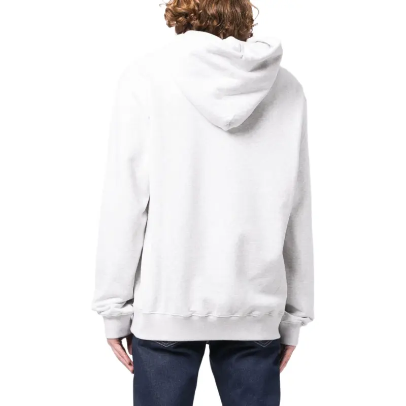 OFF-WHITE Printed Logo Cotton Hoodie-3