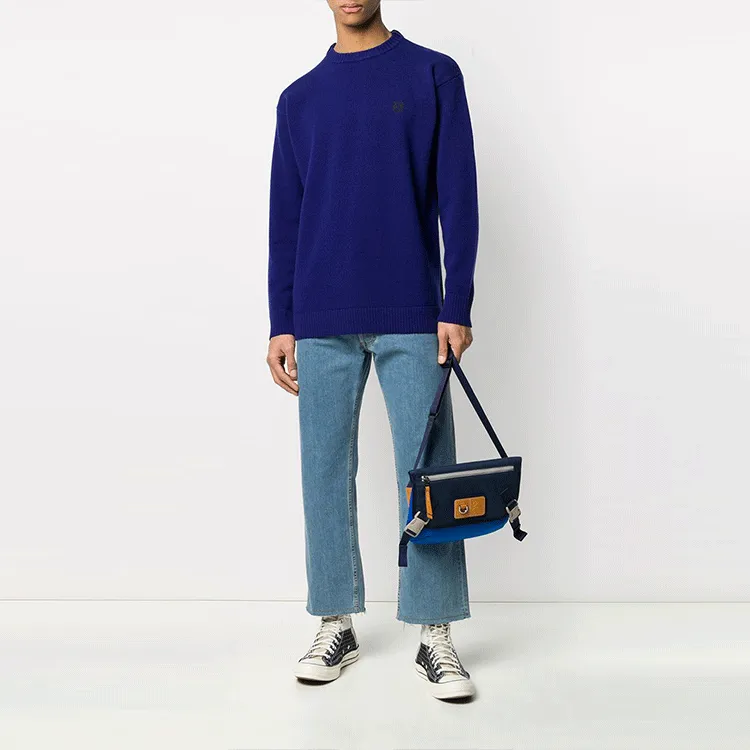 LOEWE Sweaters Men Dark Blue-1