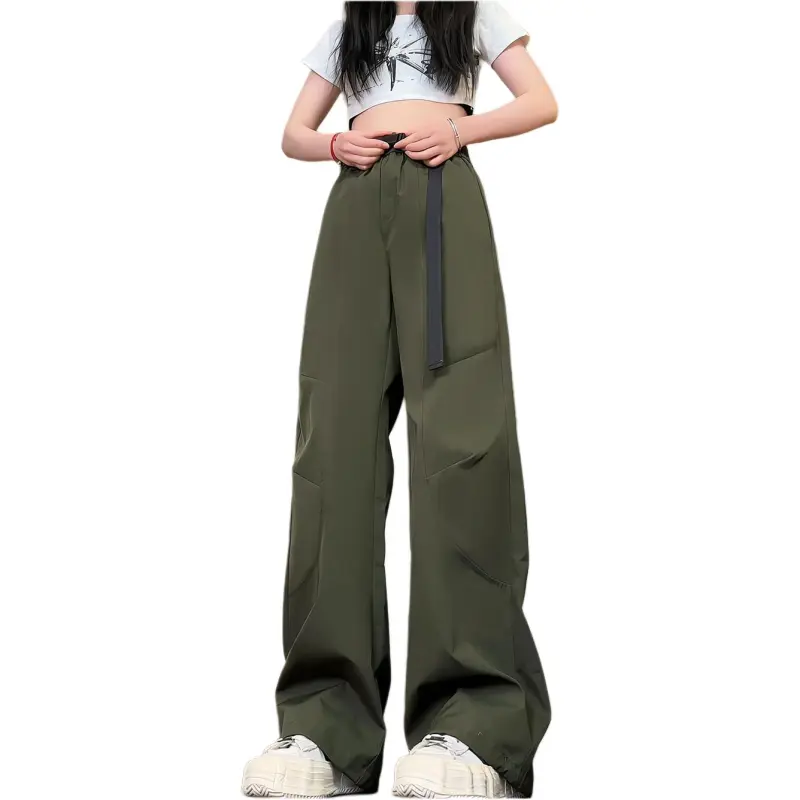 BEAR UNION Casual Pants Unisex Black-6