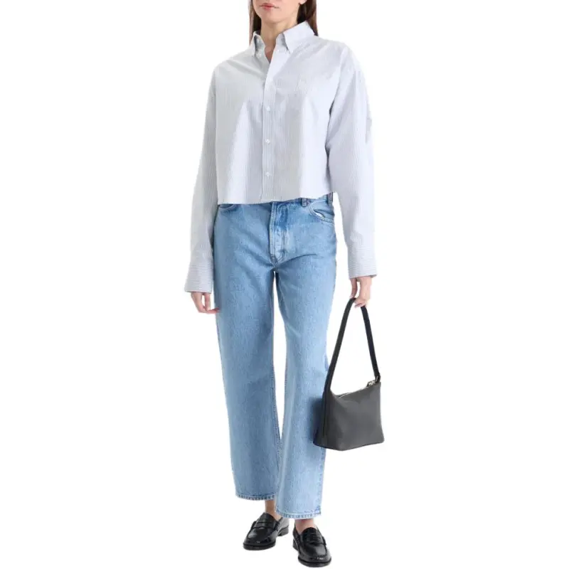 AMIPARIS Paris Ami De Coeur Striped Long Sleeved Shirt-3